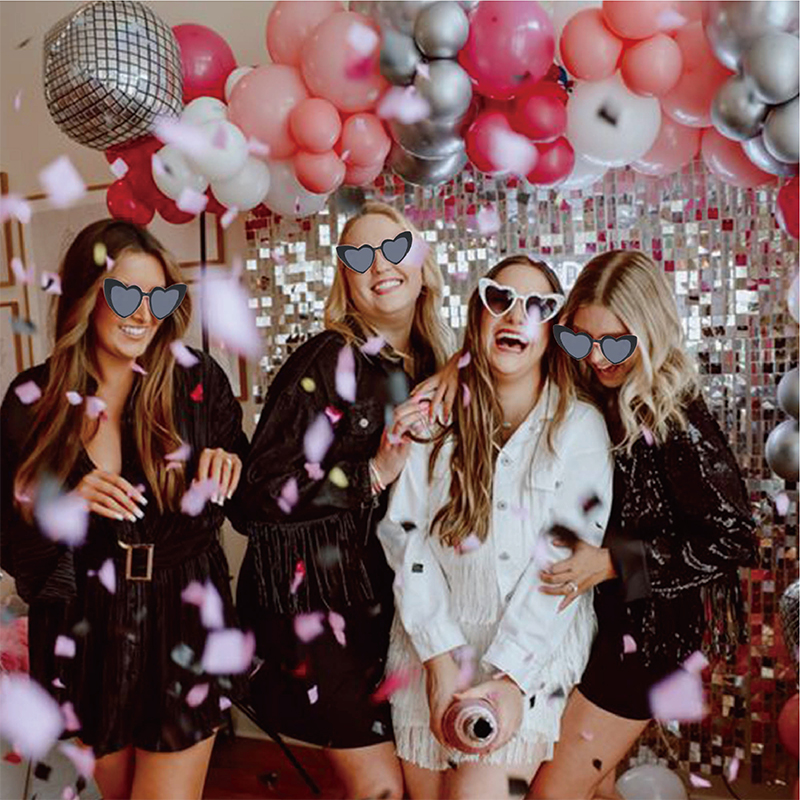 ToTravelGear Love Heart Shaped Sunglasses for Women