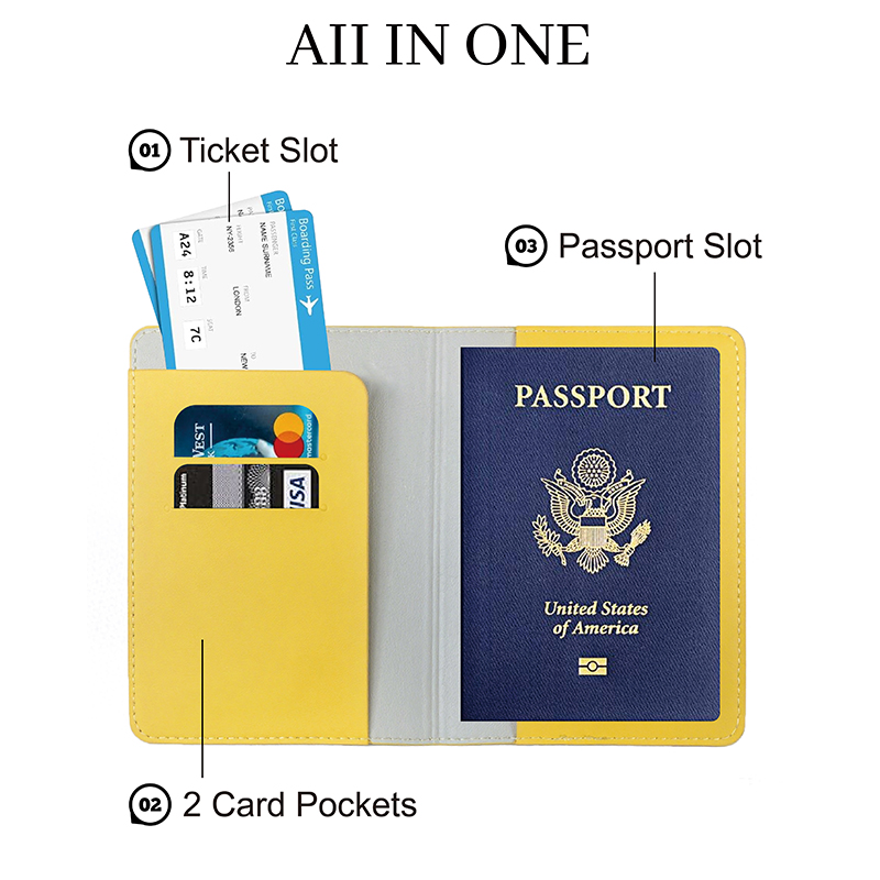 ToTravelGear PU Leather Passport