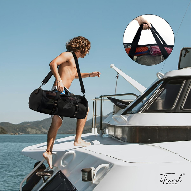 ToTravelGear 65L Duffle Bag with Shoes Compartment